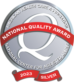 2023 Silver National Quality Award logo